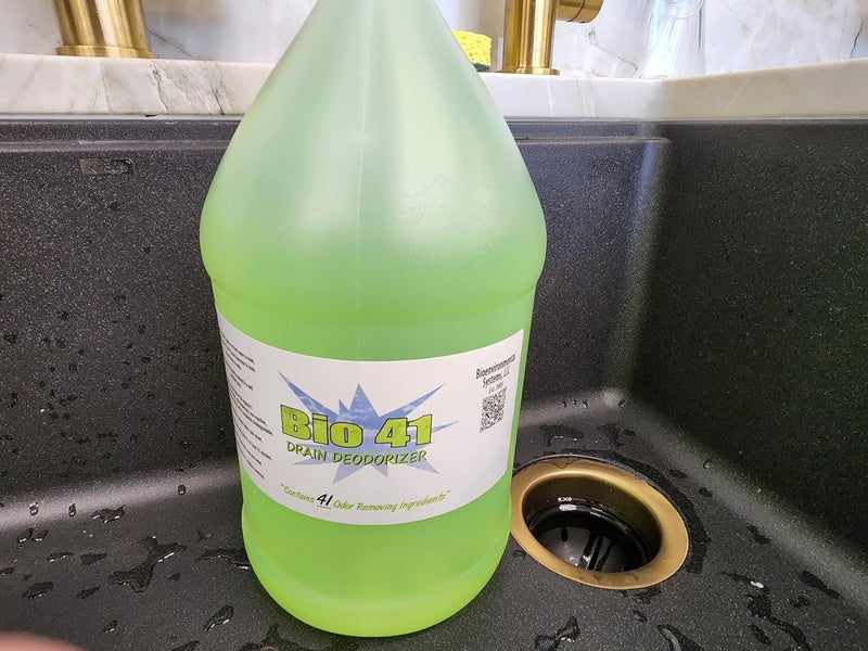 Bio 41 Drain Deodorizer- Odor Eliminator - Commercial Drain Deodorizer - Neutralizer Sewer Gas Smell Remover - One Gallon - Image 4